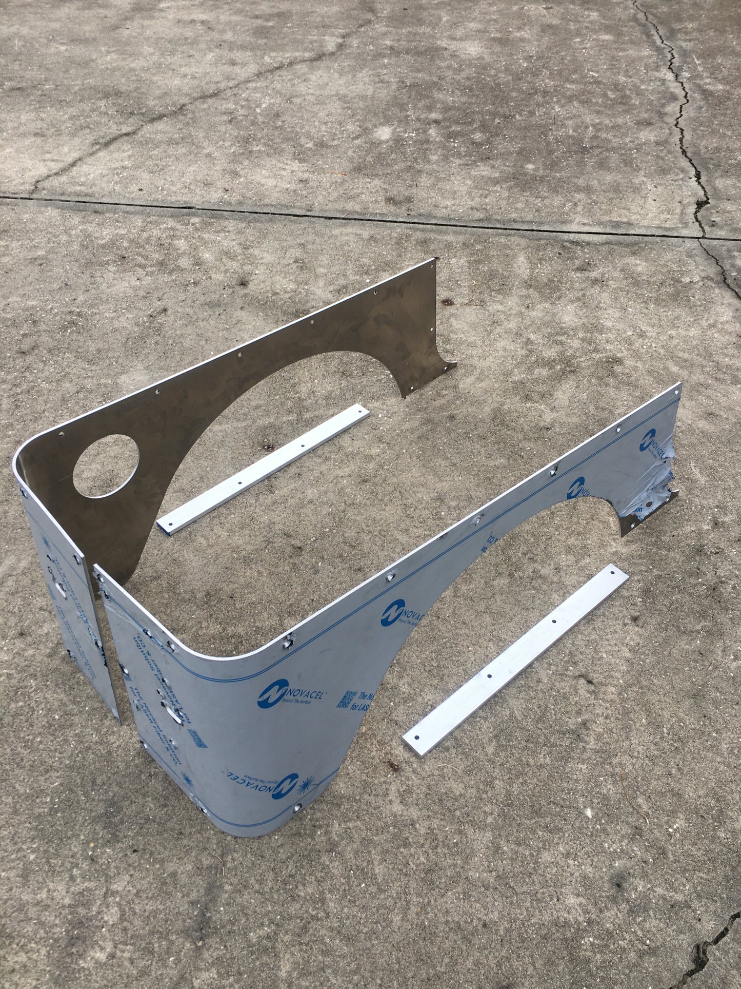 Flux Offroad Jeep TJ *ONLY* T6 Aluminum Rocker Guards With Stainless Steel Rash Guard