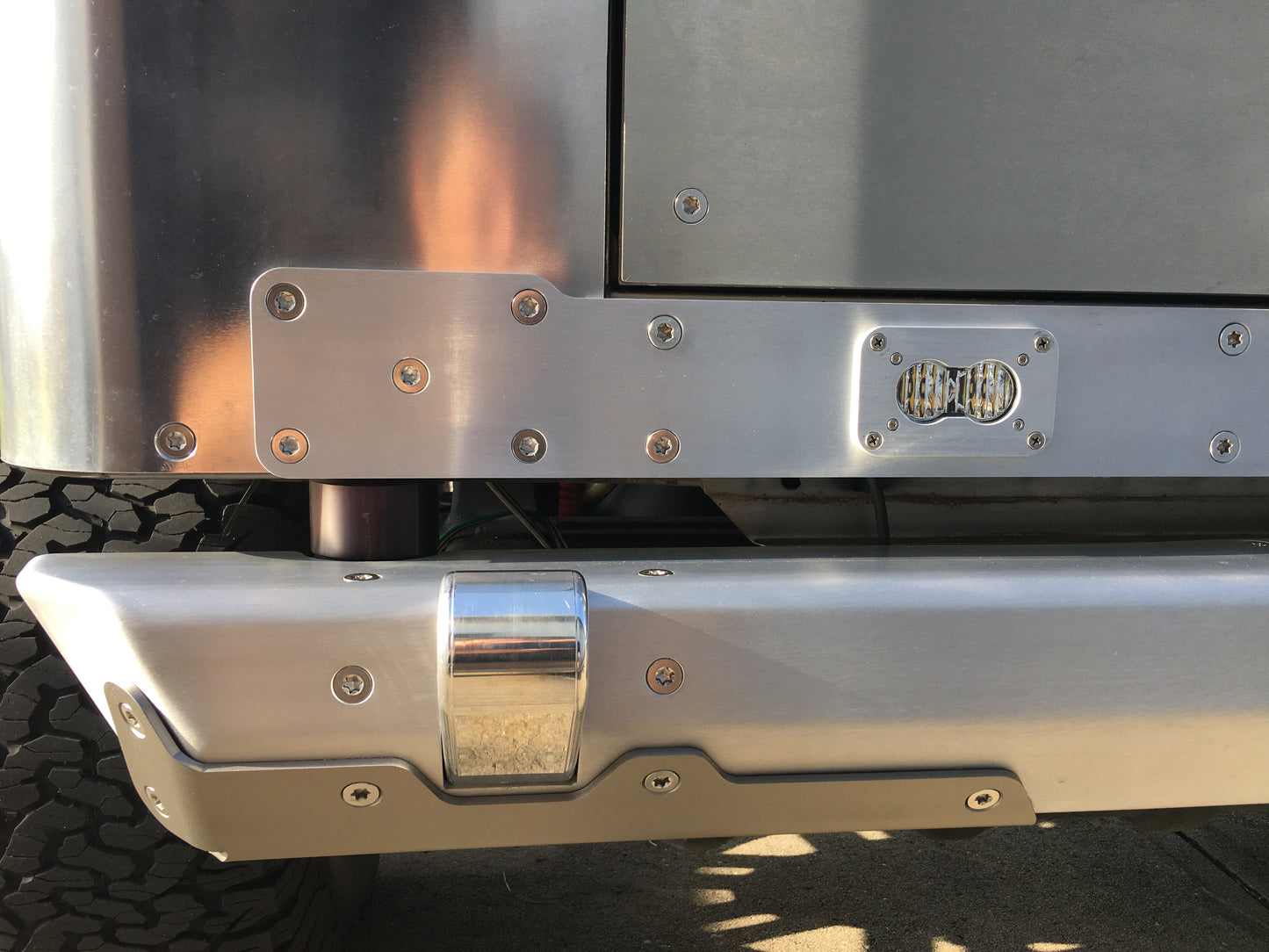 Flux Offroad TJ/LJ Aluminum Rear Valance Panel