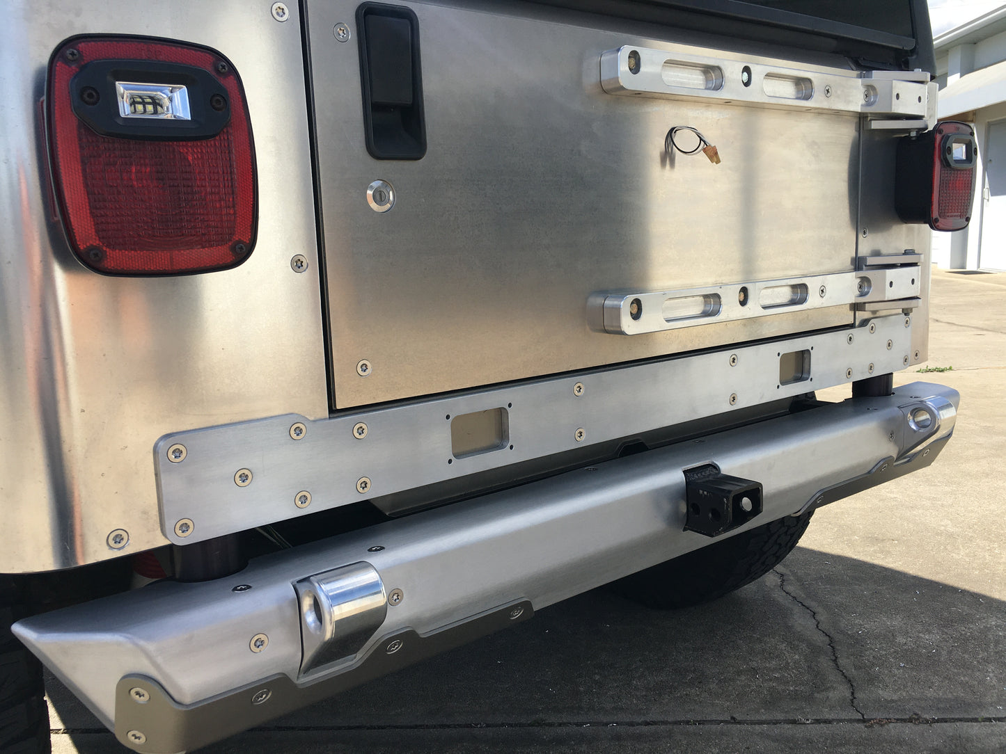 Flux Offroad TJ/LJ Aluminum 2002-06 Tailgate skin Armor