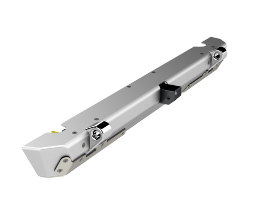 Flux Offroad Jeep TJ/LJ Aluminum Rear Bumper w/ Stainless Steel Rash Guards, Soft Shackle Mounts, and Hitch