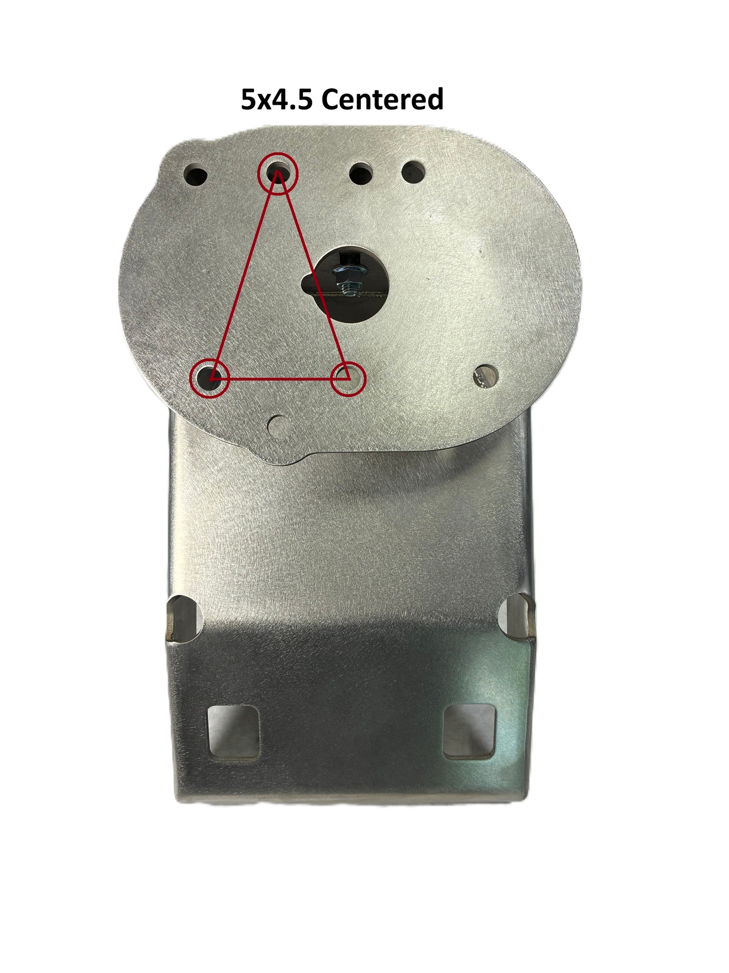 Flux Offroad TJ/LJ 304 Stainless Steel Tire Carrier for Aluminum Tailgate Hinge Kit (3 Lug Pattern Options)