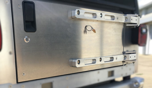 Flux Offroad TJ/LJ Aluminum Tailgate Skin Armor - Two Options  1997-2001 or 2002-2006