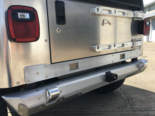 Flux Offroad TJ/LJ Aluminum 2002-06 Tailgate skin Armor