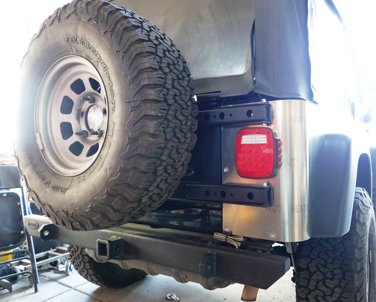 Flux Offroad Jeep TJ T6 Aluminum Corner Guards